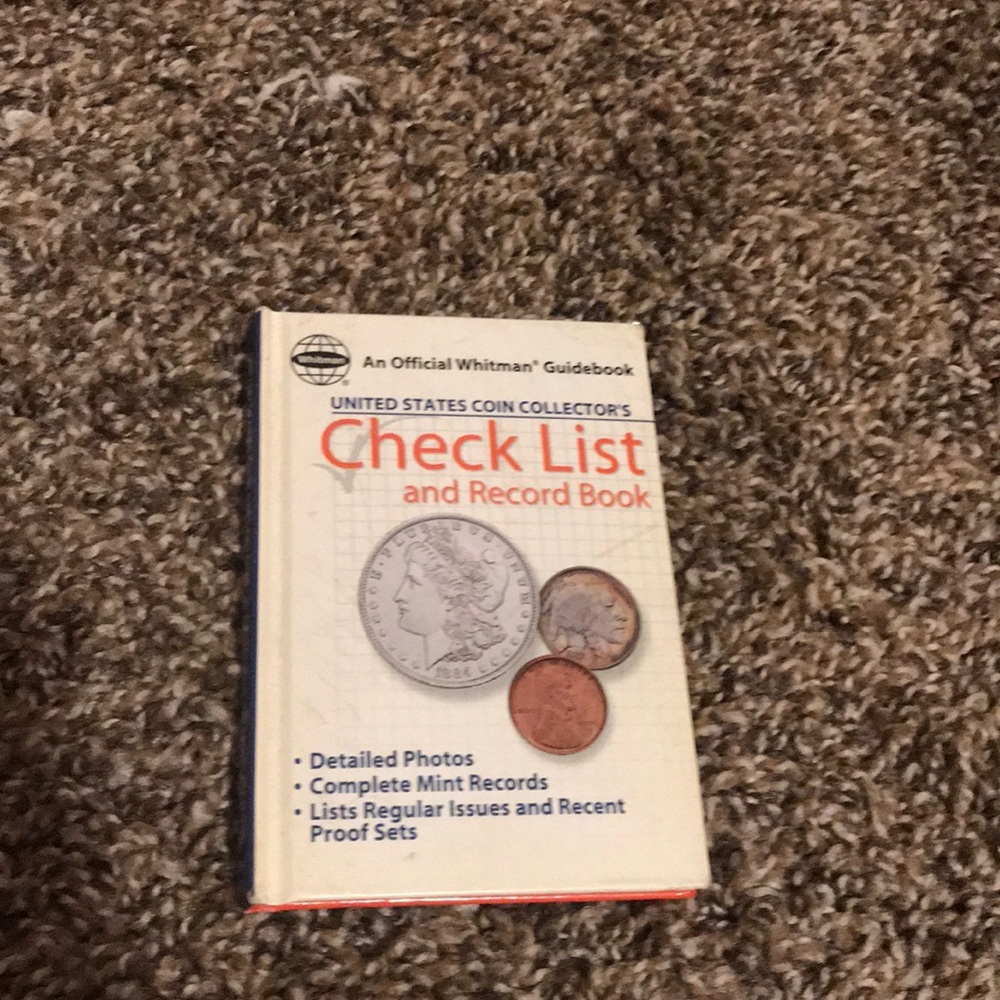 Coin checklist book
